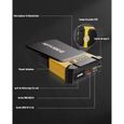 DINKALEN Booster Batterie Voiture 15800mAh 1200A Portable Booster de Batterie Moto (Jusqu’à 8.0L Essence 6.5L Diesel)-2
