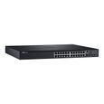 Dell Networking N1524P, PoE+, 24x 1GbE + 4x 10GbE SFP+ fixed ports, Stacking, IO to PSU airflow, AC/N1524,N1524P Lifetime Limited-2