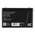 GreenCell®  Rechargeable Batterie AGM 6V 15Ah accumulateur au Gel Plomb Cycles sans Entretien VRLA Battery étanche Résistantes-2