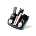 11-EN-1 Multifonction Tondeuse à cheveux Nez Oreilles Barbe cheveux aisselles électrique Fader Rechargeable Homme -OR EU PLUG-2