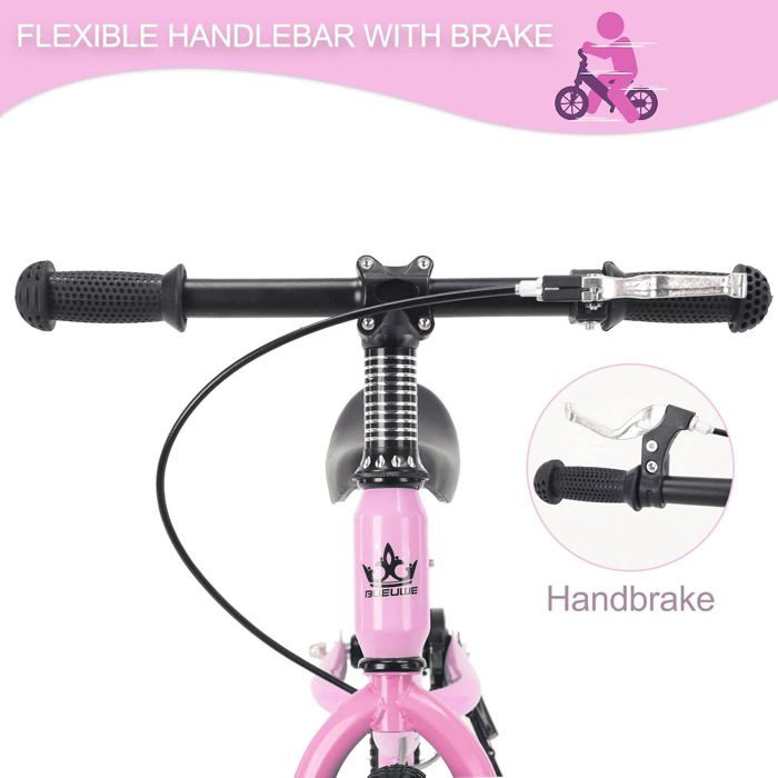 GASLIKE Draisienne Enfant avec Frein de 16 Pouces, Vélo d'équilibre pour Enfants de 4 à 7 Ans, Vélo sans Pédales léger avec Siège Réglables, Support de Stationnement, Cadeau pour garçons et Filles GASLIKE Draisienne Enfant avec Frein de 16 Pouces, Vélo d'équilibre pour Enfants de 4 à 7 Ans, Vélo sans Pédales léger avec Siège Réglables, Support de Stationnement, Cadeau pour garçons et Filles