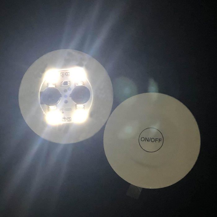 1, 2 Ou 4 Dessous De Verre LED Autocollants | Groupon Shopping