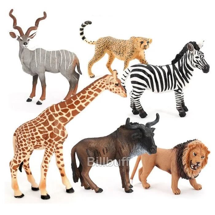 Ensembles de figurines d'animaux - Jouets éducatifs pour enfants,  Collection de figurines de Zoo, Jungle, Ani - Cdiscount Jeux - Jouets