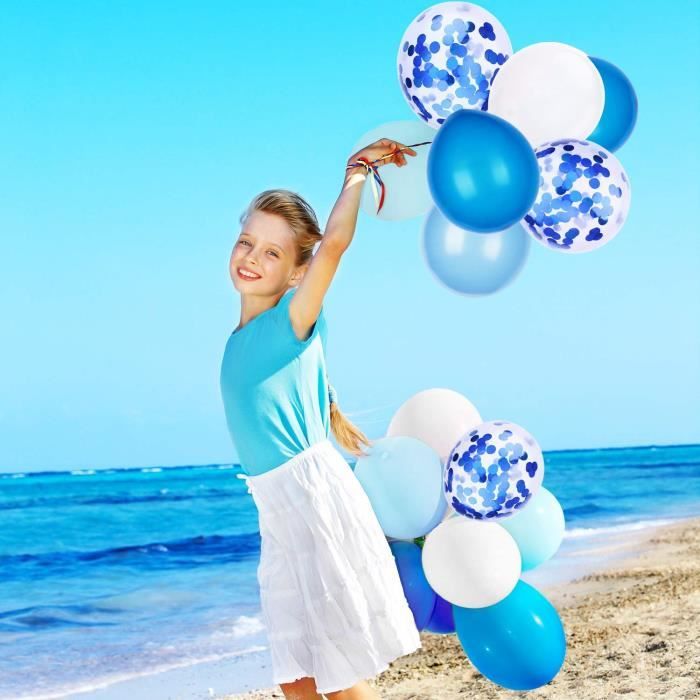 Ballons de Baudruche Bleu Effet Miroir - Coti-Jouets spécialiste ballons de  baudruche