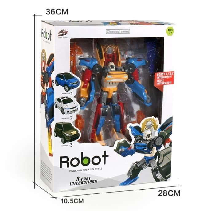 Générique Transformables | Figurine Glace pour Tout-Petits,Figurine Robot Transformable | pour Garçons Filles Intérieur Extérieur Anniversaire Jeu De Rôle Cadeau De Fête Noël Salon