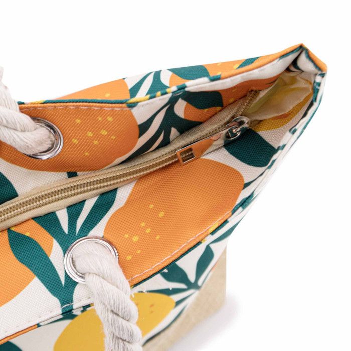 Sac de plage orange beige gp yl 231008 Femme GERARD PASQUIER Cdiscount Bagagerie Maroquinerie