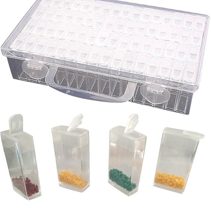 Boîte De Rangement Transparente 15 Cases – Pour Bijoux, Petites Pièces, Outils