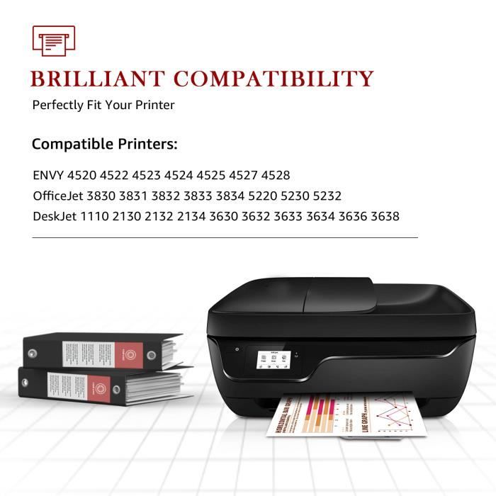 Cartouches compatibles avec votre imprimante HP DeskJet 3636