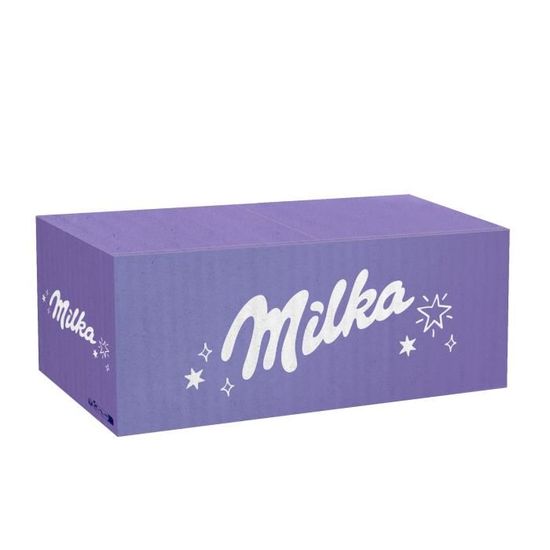 Milka Box - 10 tablettes Chocolat Au Lait Du Pays Alpin, Éclats de  Noisettes, Tendre au Lait, Caramel et Oreo 10x100g