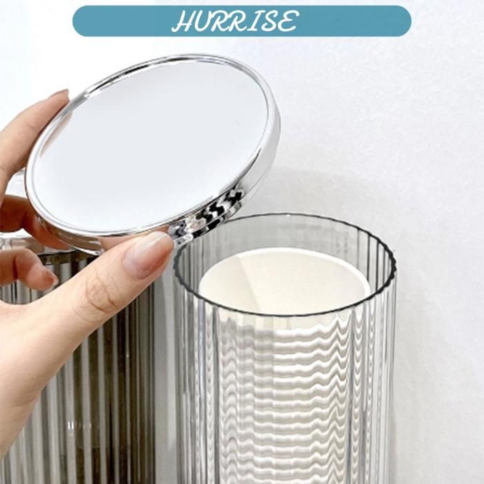 Distributeur De Sacs Poubelle Mural Transparent – Support Économique Pour Cuisine & Salle De Bain, Accès Rapide Et Installation Facile