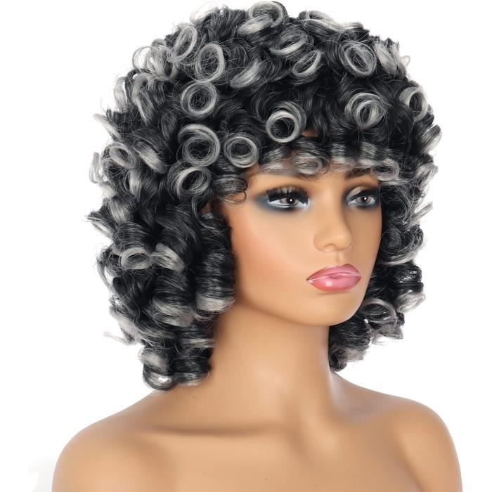 Perruque cheveux naturels 2025 pour femme noire