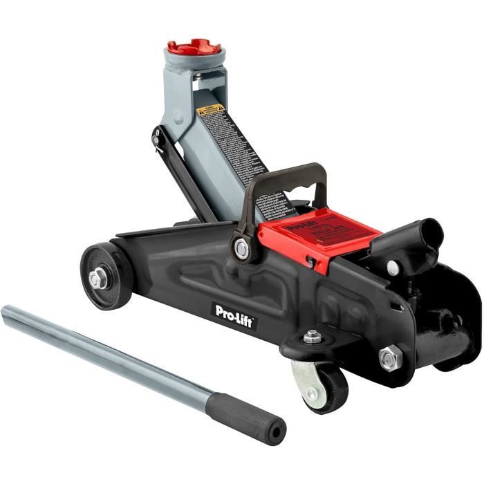 Cric Hydraulique Pro-Lift F-2315PE - Capacité 1360 Kg, Hauteur De Levage 13.3 à 30.5 Cm, Avec étui De Transport