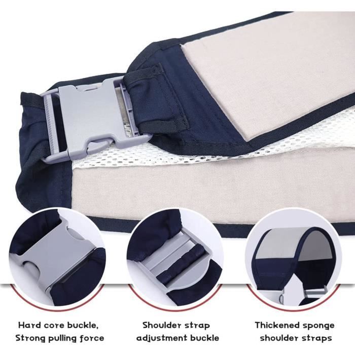 Porte-Bébé Ergonomique Respirant Du Nouveau-Né Transporteur 3-In-1 Et