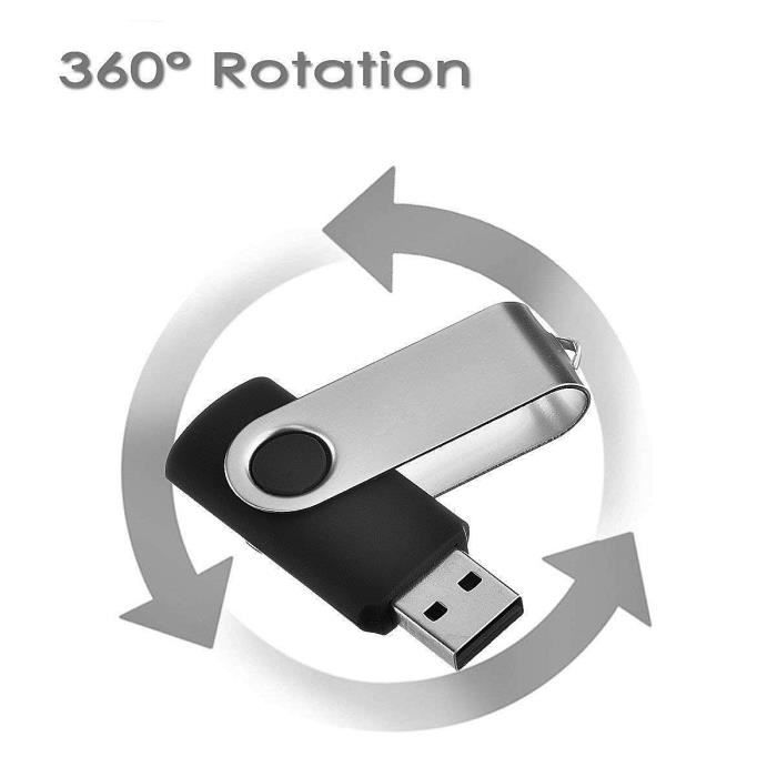 Lot de 20 Clé USB 2 Go Pivotant Stockage Carte Mémoire Flash Drive Clés USB  2.0 Stockage et Transfert de Données Numériques(Vert - Cdiscount  Informatique