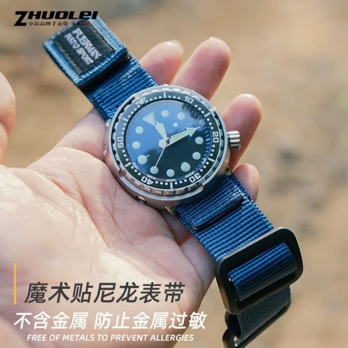 Accessoires Montres Bracelet de montre top en Nylon nato pour s