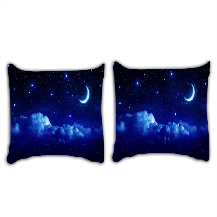 Promo Parure Housse De Couette 200 X 200 Cm + 2 Taies D'oreiller 63 X 63 Cm 1788381