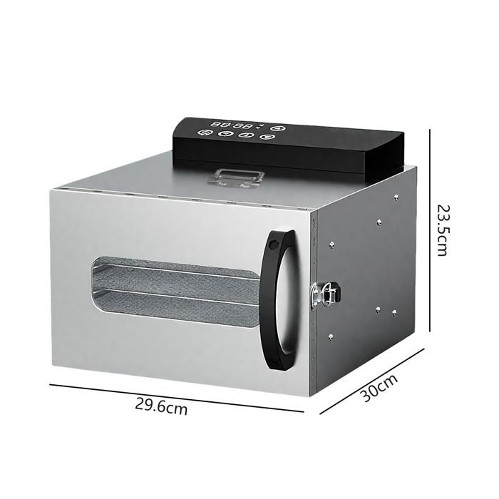 Rainbowin Déshydrateur alimentaire avec 6 plateaux 250 W Blanc 106984