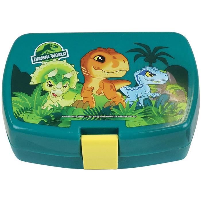 Gobelet Jurassic World Pour Enfants Avec Paille Intégrée Et T-Rex 3D - 360ml - Idéal École Et Loisirs