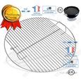 TD® grille pour brasero barbecue bbq grillade accessoire outil installation simple ustensile de cuisine nourritures cadeau-0