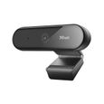 Trust Tyro Webcam Full HD 1080p avec Micro Intégré, Web Caméra d’Ordinateur USB pour PC, Macbook, Mac Video Skype Teams Zoom-0