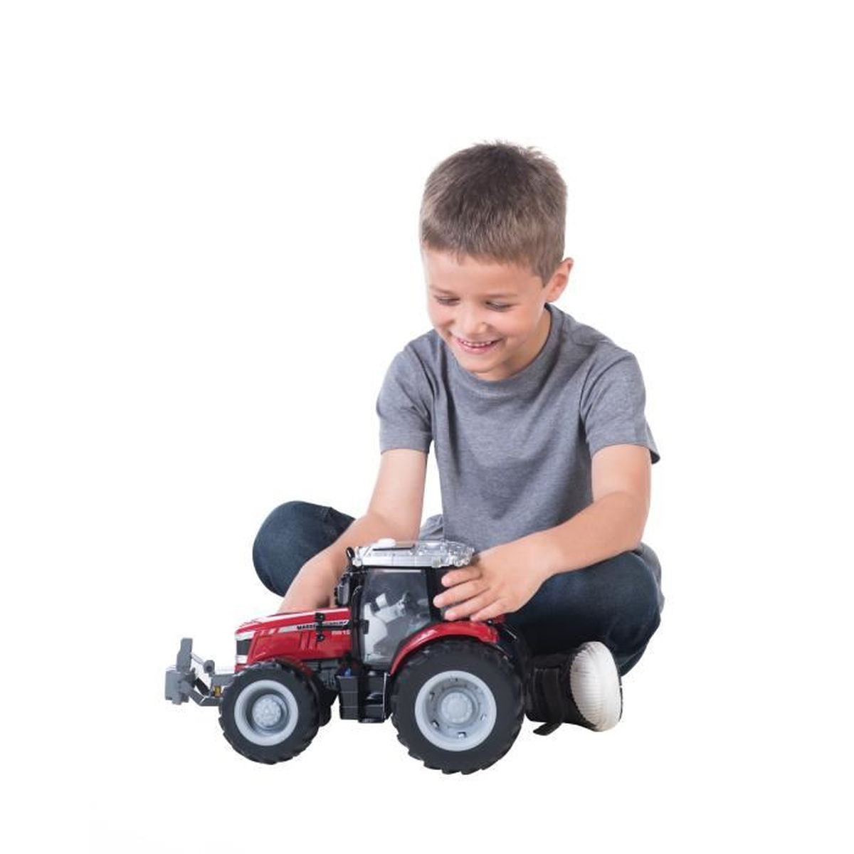 Britains Tracteur Télécommandé CASE IH Maxxum 150 - 1/16, Métal/plastique, BRI43337
