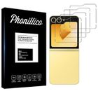 Verre Trempé pour Samsung Galaxy Z FLIP 6 [Pack 4] Film Vitre Protection Ecran Phonillico®
