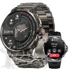 WENZYLIQUOX Montre Connectée Homme avec Appel Bluetooth, 1,85'' HD Grand Écran Smartwatch pour Android iOS ,800 mAh,Sport Tracker d'activité