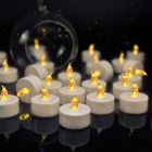 YIWER LED bougie sans flamme, lot de 12 pièces, des simulations de la flamme, des lumières chaudes jaunes naturelles et scintillantes