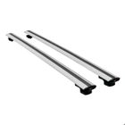 Barres De Toit Universelles Pour Dacia Jogger 2021-2024 - Modèle BASIC Gris Aluminium - 2 Barres