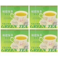 Thé Vert Fujian de Chine 100% naturel - Boîte de 50 sachets de 2g - 4 boîtes (200 sachets)