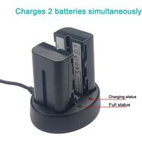 Newmowa Double USB Chargeur + 2 Batteries NP-F550