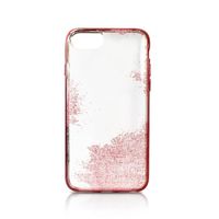 Coque Glam Chic souple "paillettes" pour iPhone 6/6s/7/8/SE20/SE22 - rose Rose