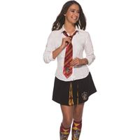 Cravate Gryffondor pour adulte - Marque RUBIES - Licence Harry Potter - Rouge