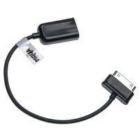 vhbw Adaptateur OTG compatible avec Samsung Galaxy Tab 7.0 GT-P3113 - Câble de connecteur de tablette vers USB (femelle)