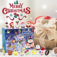 Calendrier de l'Avent de Noël Boîte aveugle magique de Noël Jouets Astuces incroyables Accessoires Jouets magiques pour enfants