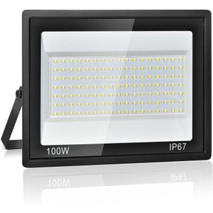 100W Projecteur Led Extérieur 10000Lm Ip66 Imperméable Spot Led