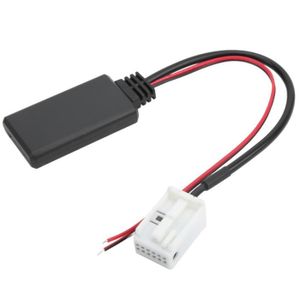 Mxzzand Câble adaptateur Adaptateur d'autoradio 5.0 AUX IN, câble de  remplacement pour 307 pour 2005 + - Cdiscount Auto