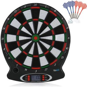 Ensemble de fléchettes avec cible en poils de 45,7 cm, support mural, ligne  de lancement et ensemble prêt à jouer avec jeu de [207] - Cdiscount Jeux -  Jouets