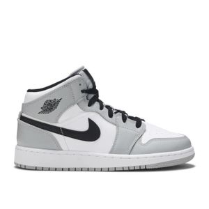 Chaussure de Basket Air Jordan 1 Mid (TD) Noir pour bébé
