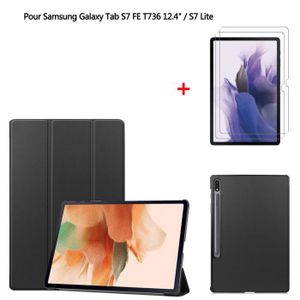 HOUSSE TABLETTE TACTILE Tablette Coque Samsung Galaxy Tab S7 FE T736 12.4 