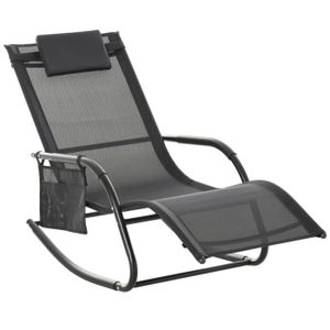 CHAISE LONGUE Chaise longue à bascule - rocking chair ergonomiqu