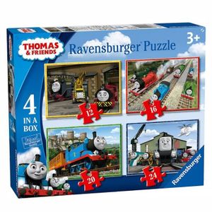 PUZZLE Thomas et ses Amis - Puzzle Box 4 en 1 - 12, 16, 2