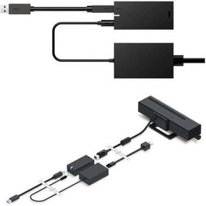 CÂBLE JEUX VIDEO Happy-Adaptateur Câble USB 30 De Kinect 20 Capteur