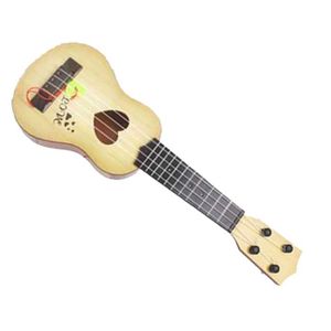 UKULÉLÉ SALUTUYA ukulélé à 4 cordes SALUTUYA Ukulélé pour enfants Ukulélé de Simulation à 4 cordes réglables, Instrument jeux ukulele Kaki