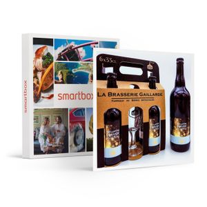 Coffret Cadeau Bois Bières Artisanales + Verre - Brasserie Ratz