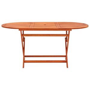 TABLE DE JARDIN  Table pliable de jardin - VIDAXL - 160x85x75 cm - 