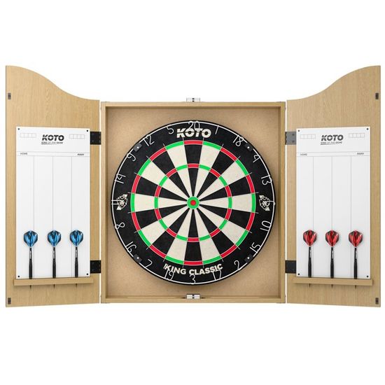 KOTO darts KOTO King Classic Edition - Dartbord voor starters KOTO darts KOTO King Classic Edition - Dartbord voor starters