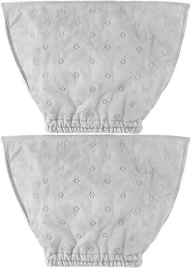 Préfiltre Auto-extinguible Ribimex Pour Aspirateur - Blanc, Compatible Filtre HEPA