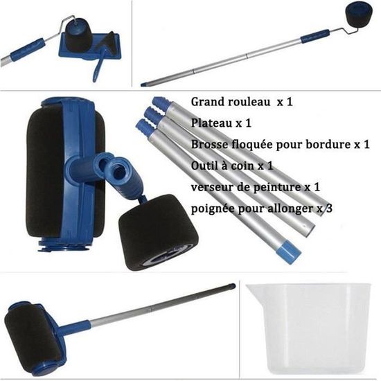 Rouleau Peinture avec Reservoir, Rouleau de peinture Kit d'outils pour — free download