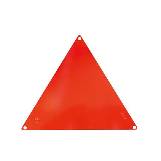 2 Triangles De Remorque Homologués E11 - Réfléchissants - 15 Cm De Côté - Parfait Pour Signalisation Routière - 9